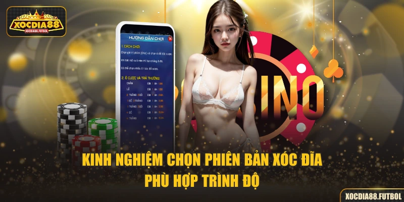 Kinh nghiệm chọn phiên bản xóc đĩa phù hợp trình độ