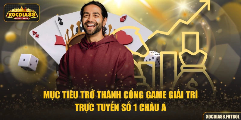 Mục tiêu trở thành cổng game giải trí trực tuyến số 1 châu Á